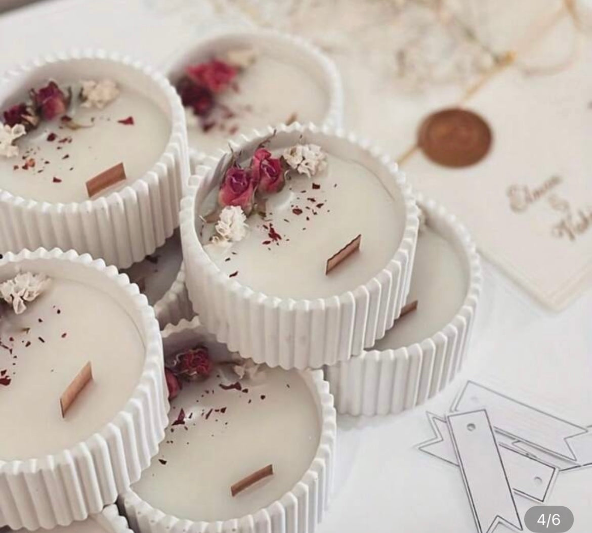 Bomboniere in gesso profumato